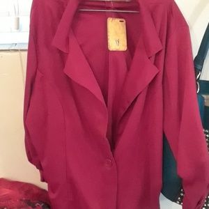Beautiful red 1X jacket